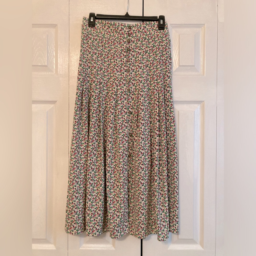 H&M floral maxi skirt